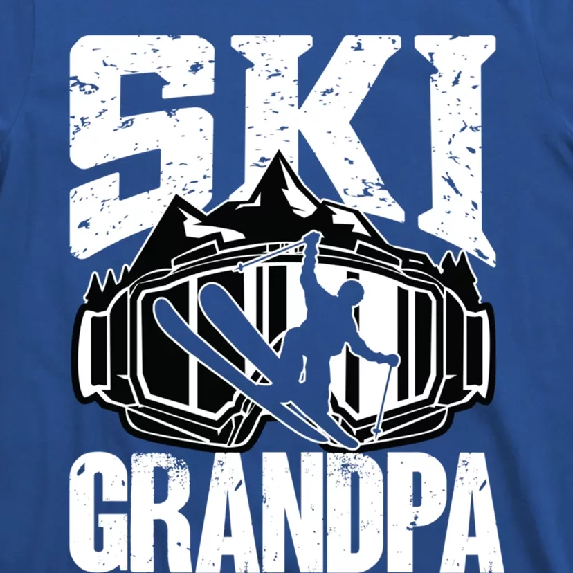 Ski Grandpa Gift Ski Driver Funny Ski Skiing Funny Gift T-Shirt