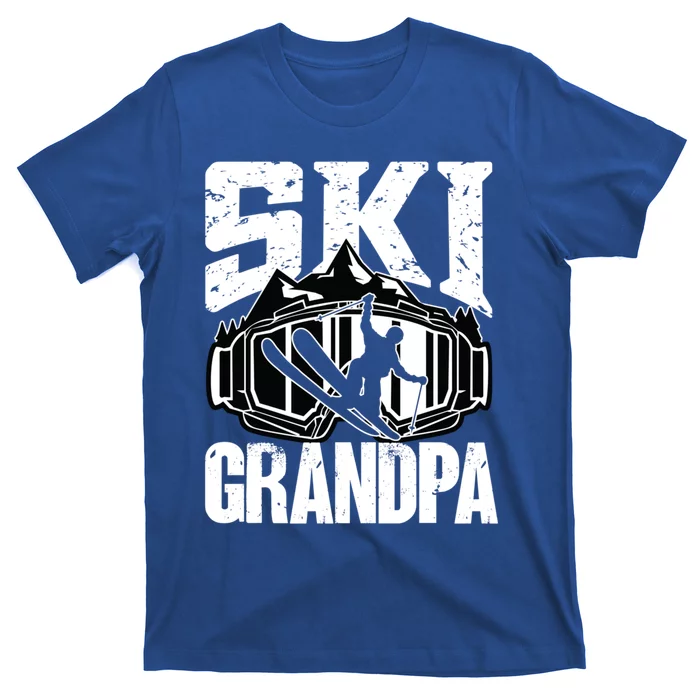 Ski Grandpa Gift Ski Driver Funny Ski Skiing Funny Gift T-Shirt