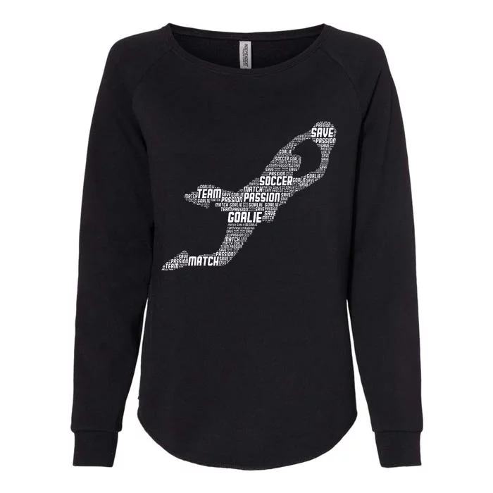 Soccer Goalie Goalkeeper Womens California Wash Sweatshirt