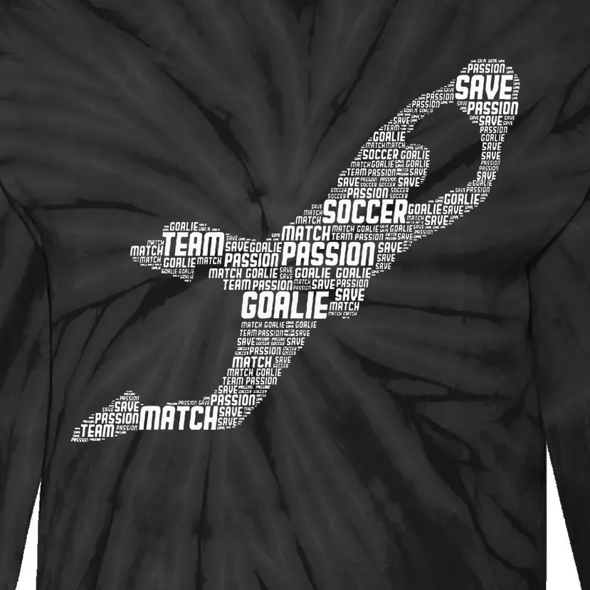 Soccer Goalie Goalkeeper Tie-Dye Long Sleeve Shirt