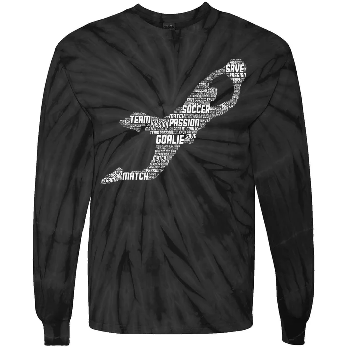 Soccer Goalie Goalkeeper Tie-Dye Long Sleeve Shirt