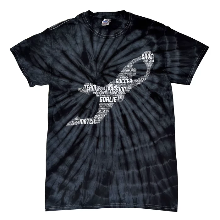 Soccer Goalie Goalkeeper Tie-Dye T-Shirt