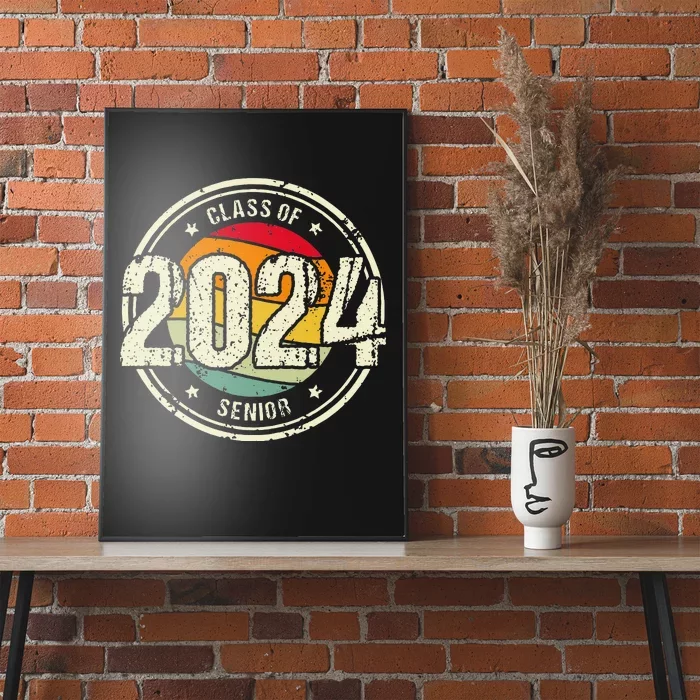 Senior Graduation Gift Class Of 2024 Poster