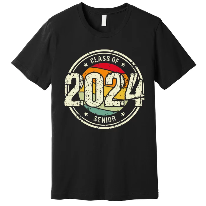 Senior Graduation Gift Class Of 2024 Premium T-Shirt