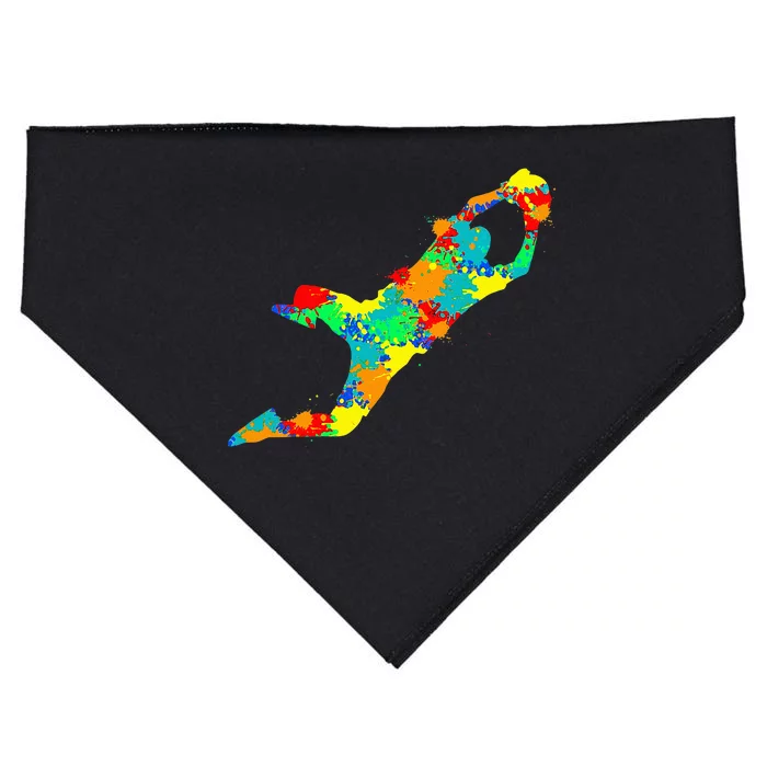 Soccer Goalie Goalkeeper USA-Made Doggie Bandana