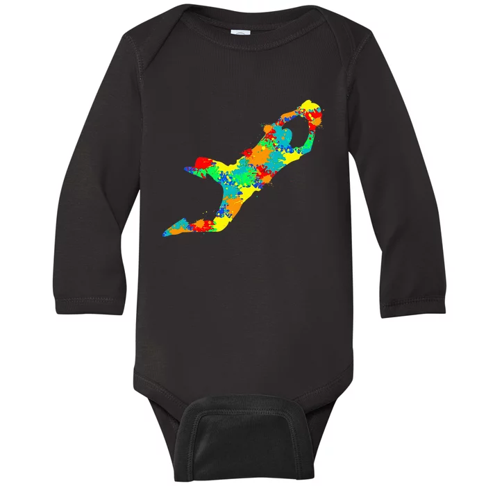 Soccer Goalie Goalkeeper Baby Long Sleeve Bodysuit