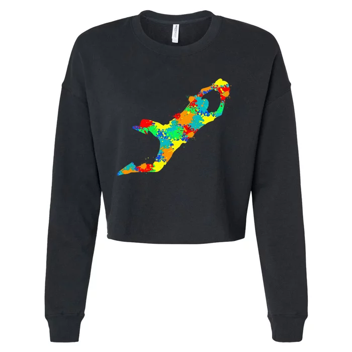 Soccer Goalie Goalkeeper Cropped Pullover Crew