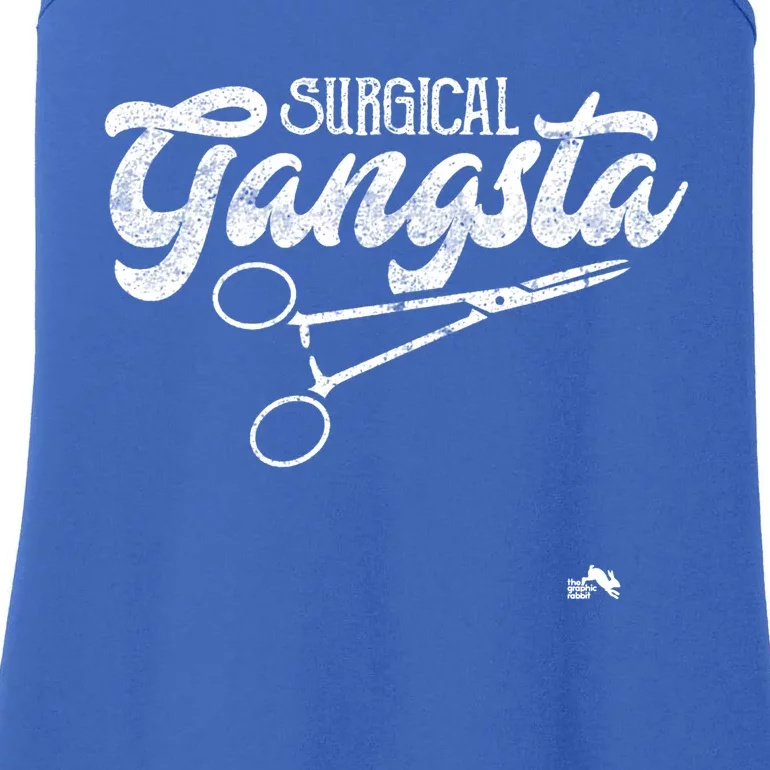 Surgical Gangsta Great Gift Cool Gift The Scrub Life Ladies Essential Tank