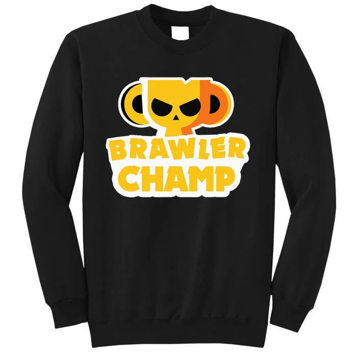 Star Gamer Gaming Gift Idea Stars Brawler Boy Beawl Tall Sweatshirt