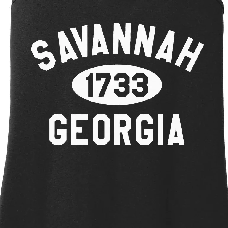 Savannah Georgia Ga Souvenirs Ladies Essential Tank