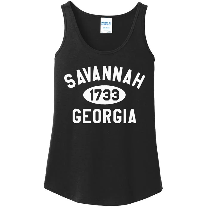 Savannah Georgia Ga Souvenirs Ladies Essential Tank