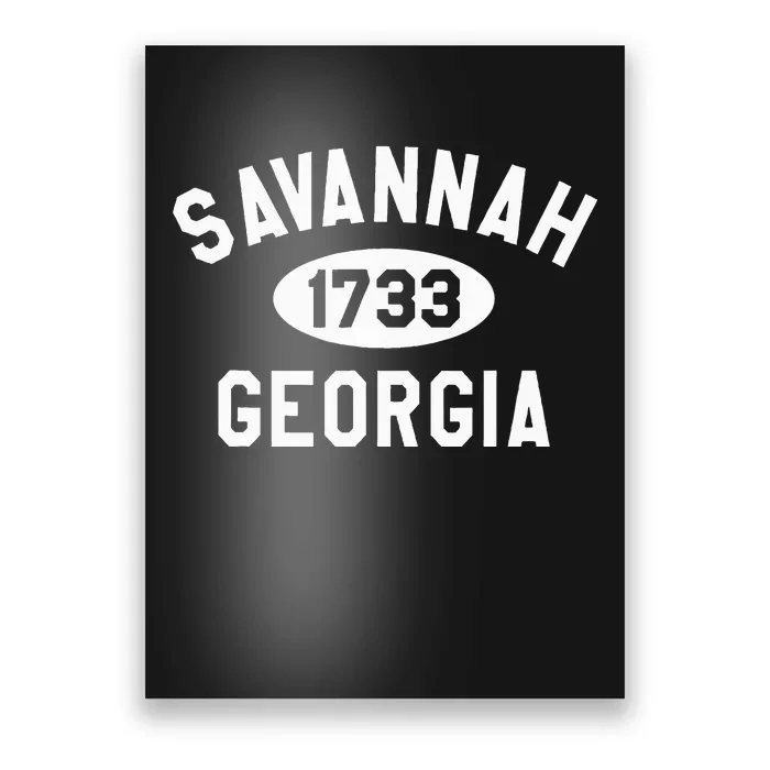 Savannah Georgia Ga Souvenirs Poster