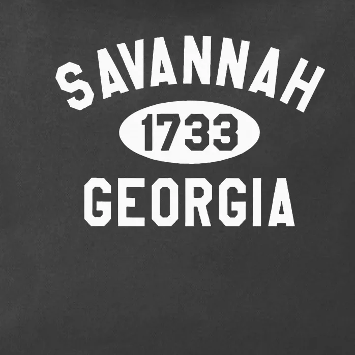 Savannah Georgia Ga Souvenirs Zip Tote Bag