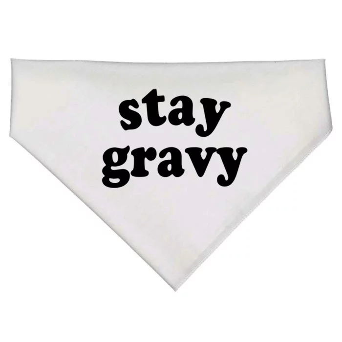 Stay Gravy Gift USA-Made Doggie Bandana