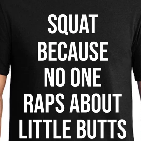 Squat Gym Gym Bodybuilding Funny Gift Pajama Set