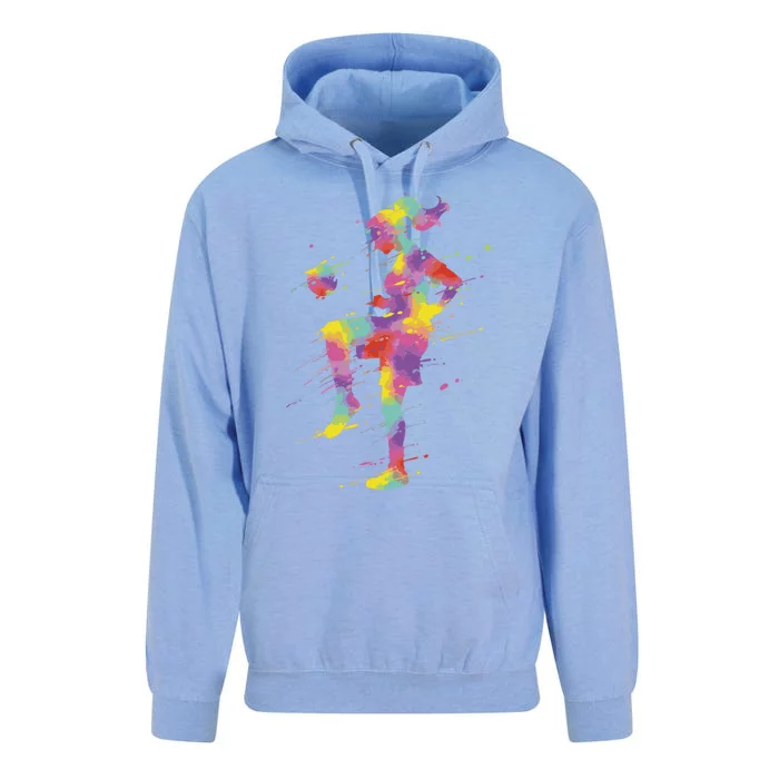 Soccer Girl Gift Unisex Surf Hoodie