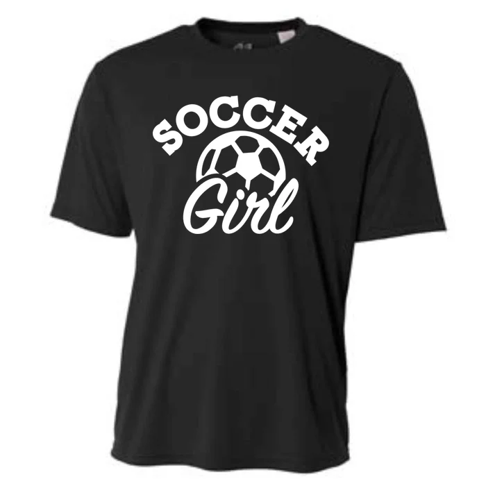 Soccer Girl Gift Cooling Performance Crew T-Shirt