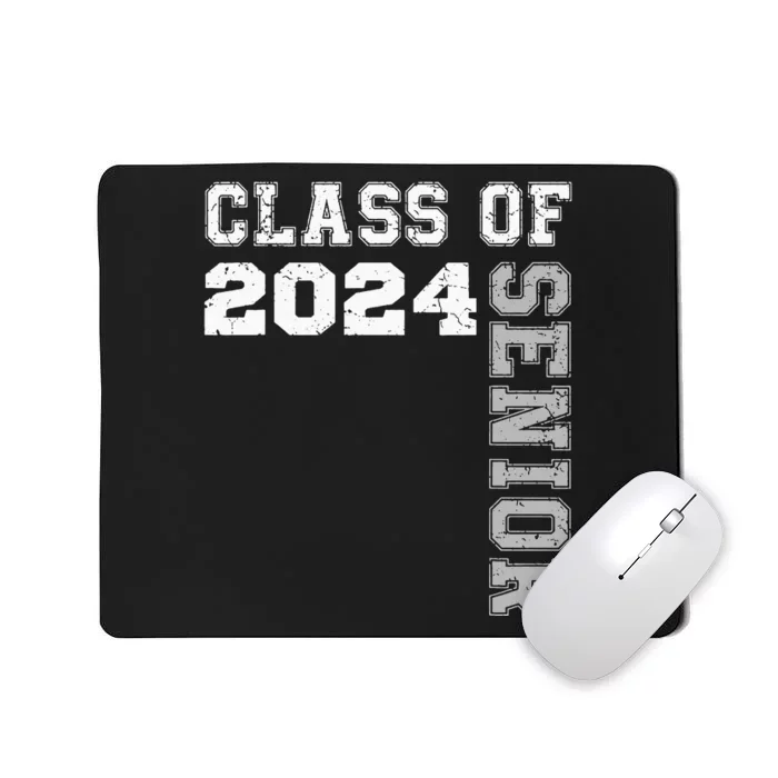 Senior Graduation Gift Class of 2024 Senior Tie Dye Mousepad