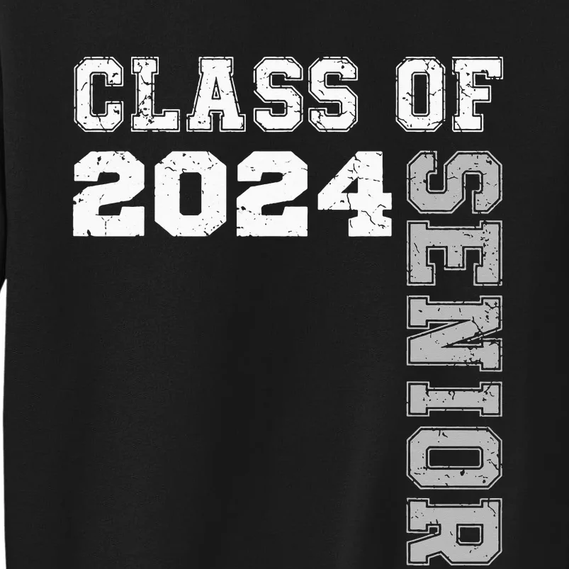 Senior Graduation Gift Class of 2024 Senior Tie Dye Tall Sweatshirt