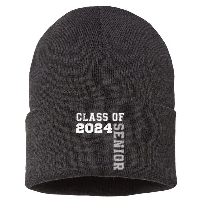 Senior Graduation Gift Class of 2024 Senior Tie Dye Sustainable Knit Beanie