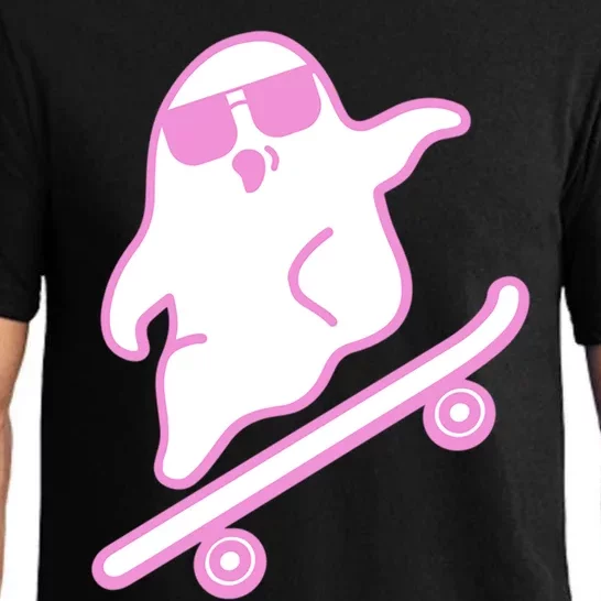 Skateboarding Ghost Great Gift Pajama Set