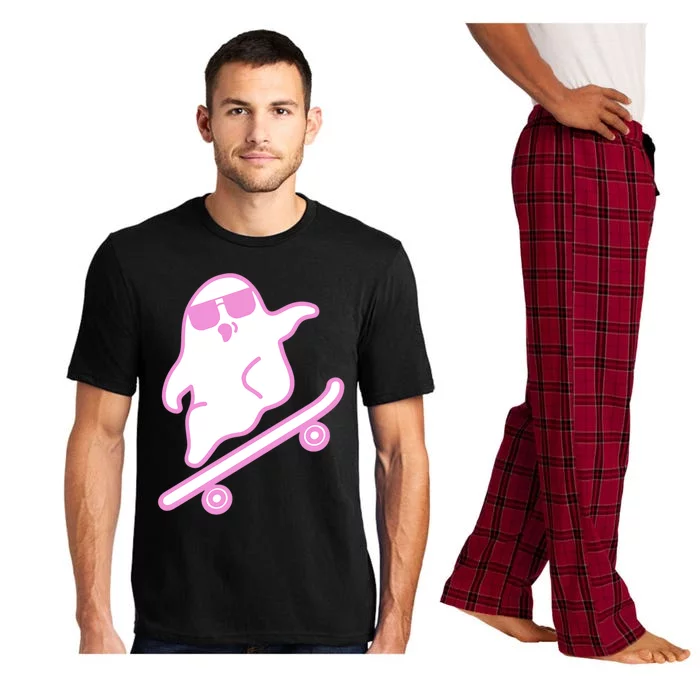 Skateboarding Ghost Great Gift Pajama Set