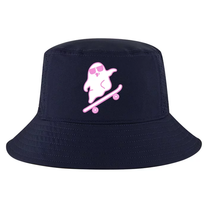 Skateboarding Ghost Great Gift Cool Comfort Performance Bucket Hat