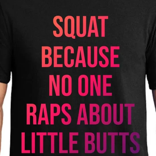 Squat Gym Gym Bodybuilding Funny Gift Pajama Set