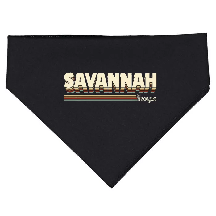 Savannah Georgia Ga Gifts Souvenirs USA-Made Doggie Bandana