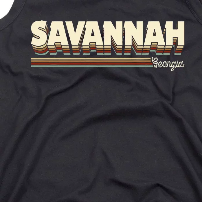 Savannah Georgia Ga Gifts Souvenirs Tank Top