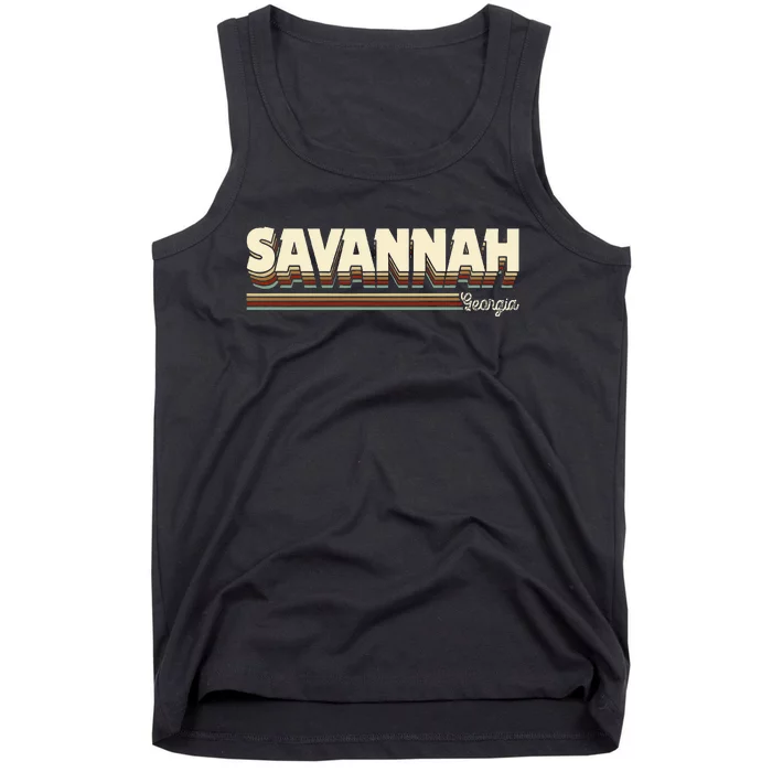 Savannah Georgia Ga Gifts Souvenirs Tank Top