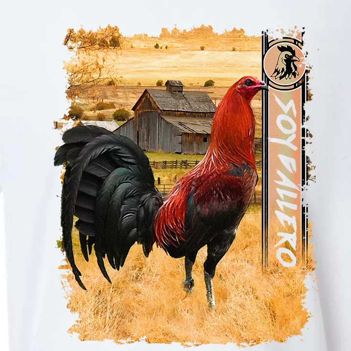 Soy Gallero Gamefowl Rooster Cockfighting Enthusiast Sueded Cloud Jersey T-Shirt