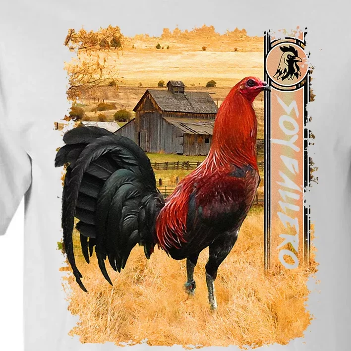 Soy Gallero Gamefowl Rooster Cockfighting Enthusiast Tall T-Shirt