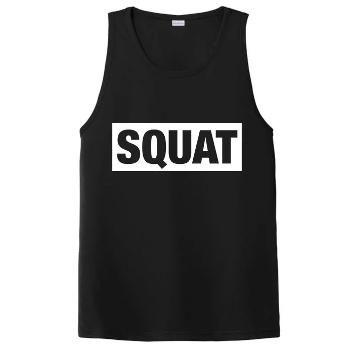 Squat Gym Gift Performance Tank