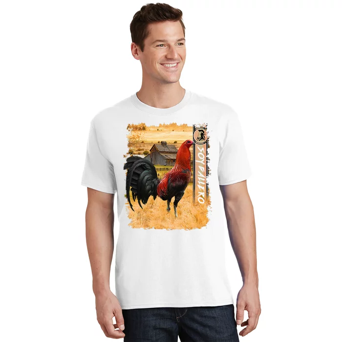 Soy Gallero Gamefowl Rooster Cockfighting Enthusiast T-Shirt