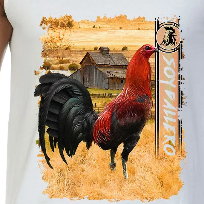 Soy Gallero Gamefowl Rooster Cockfighting Enthusiast Comfort Colors® Tank Top