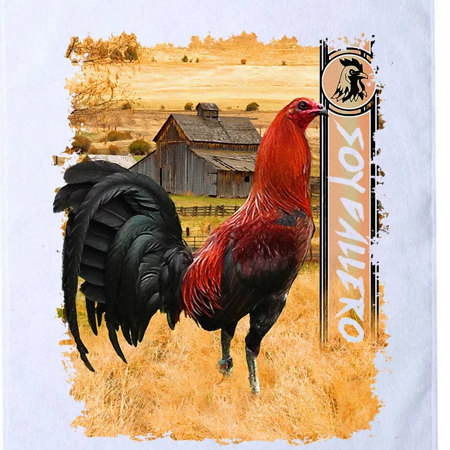 Soy Gallero Gamefowl Rooster Cockfighting Enthusiast Platinum Collection Golf Towel