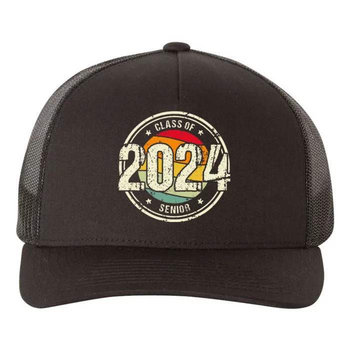 Senior Graduation Gift Class Of 2024 Yupoong Adult 5-Panel Trucker Hat