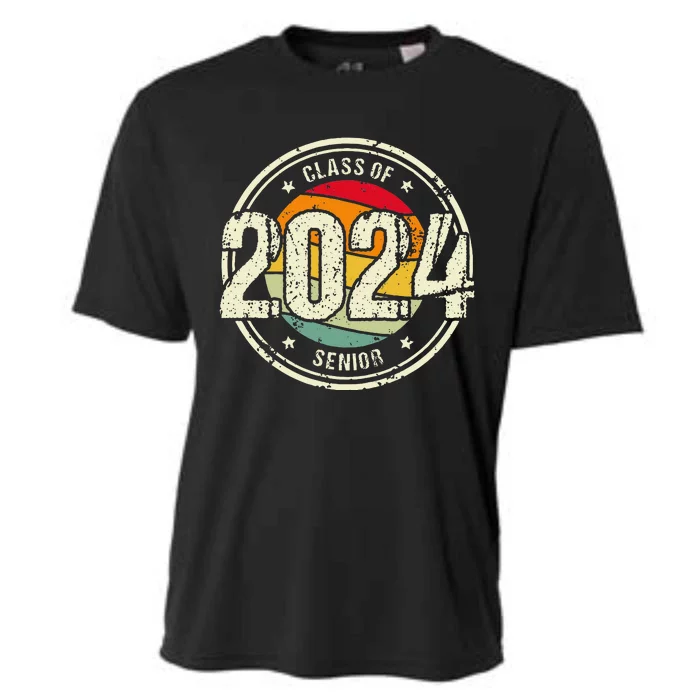 Senior Graduation Gift Class Of 2024 Cooling Performance Crew T-Shirt