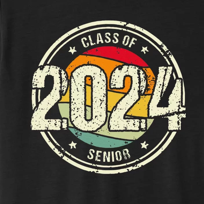 Senior Graduation Gift Class Of 2024 ChromaSoft Performance T-Shirt