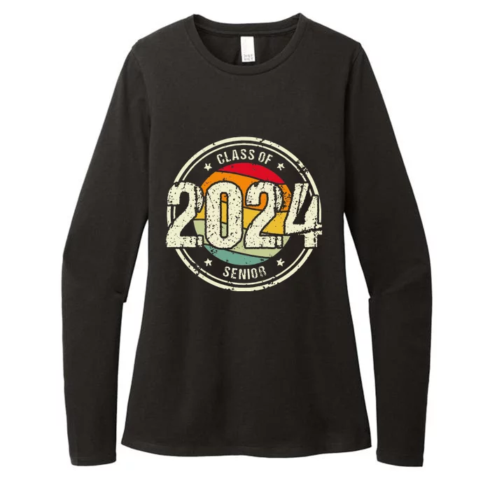 Senior Graduation Gift Class Of 2024 Womens CVC Long Sleeve Shirt