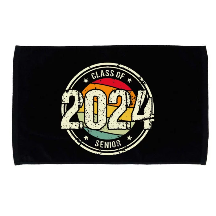 Senior Graduation Gift Class Of 2024 Microfiber Hand Towel