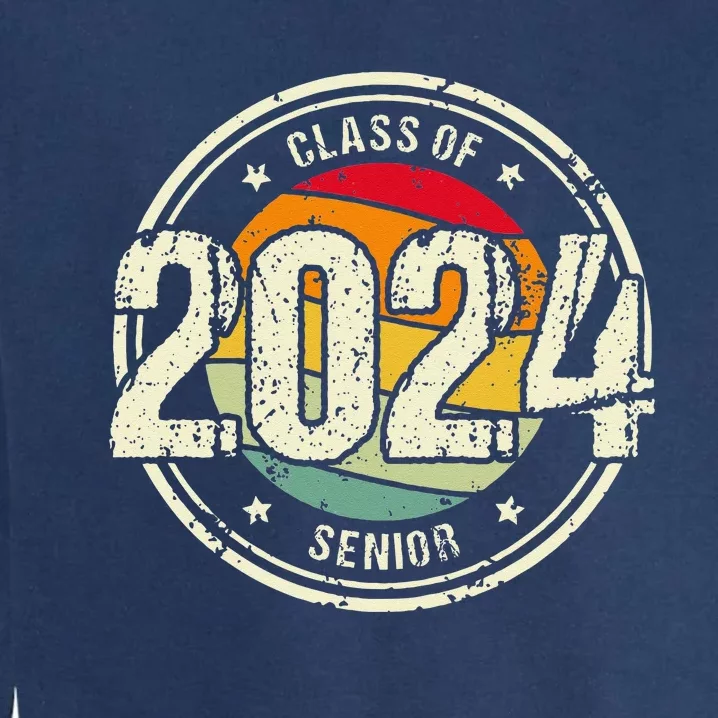 Senior Graduation Gift Class Of 2024 Garment-Dyed Sweatshirt