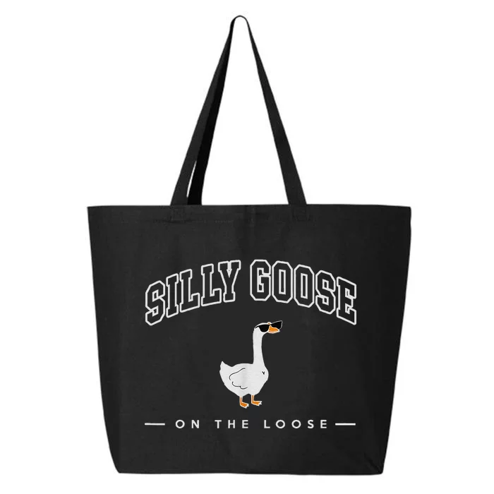 Silly Goose Goose On The Loose Funny Silly Goose University 25L Jumbo Tote