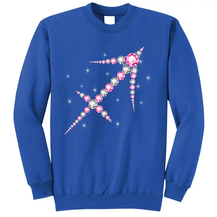 Sagittarius Great Gift Astrology Birthday Pink Diamond Cute Gift Sweatshirt