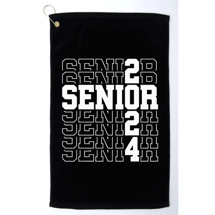 Senior Graduation Gift Class of 2024 Senior Platinum Collection Golf Towel