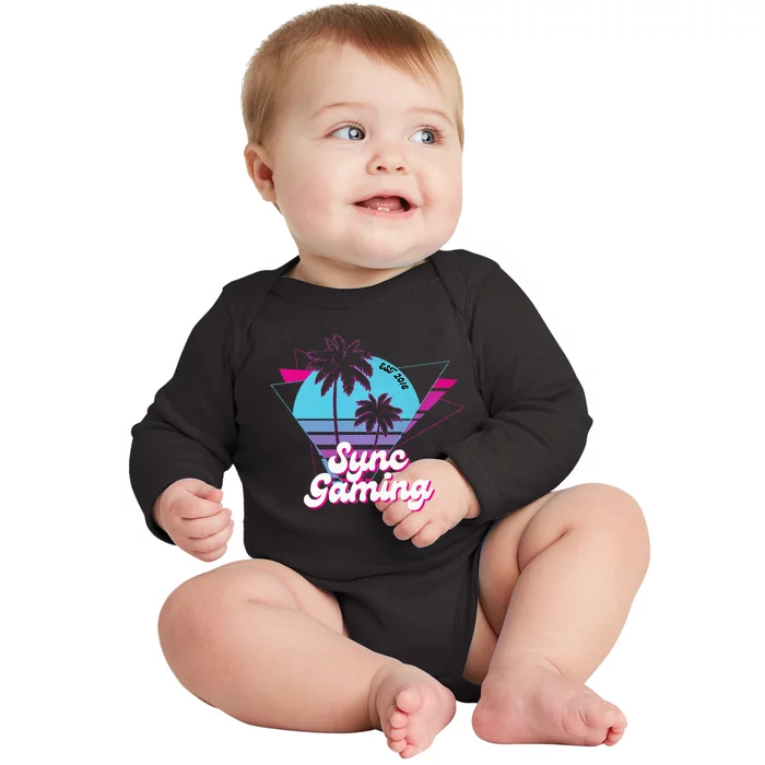 Sync Gaming Gear Baby Long Sleeve Bodysuit