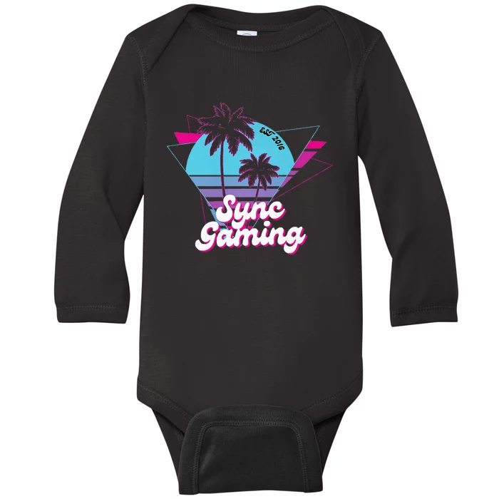 Sync Gaming Gear Baby Long Sleeve Bodysuit