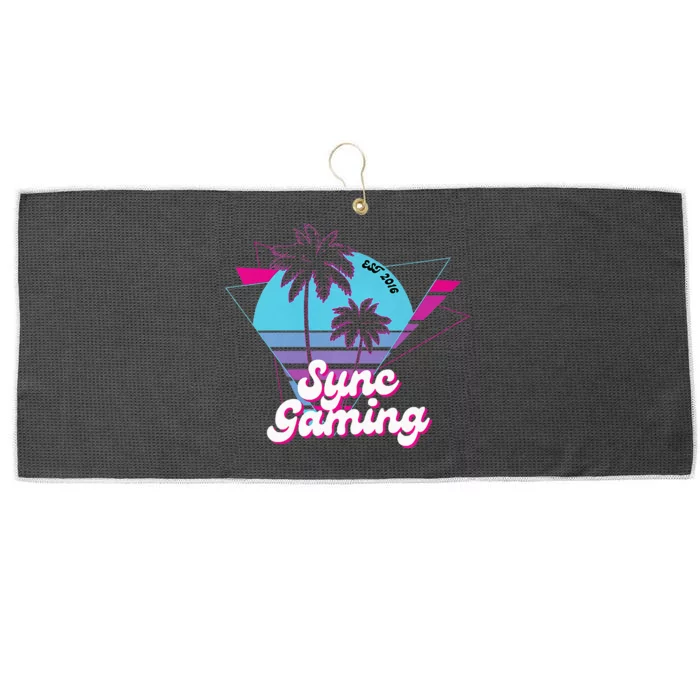 Sync Gaming Gear Large Microfiber Waffle Golf Towel