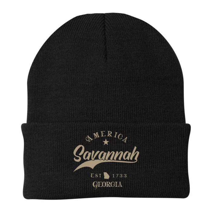 Savannah Ga Georgia Knit Cap Winter Beanie